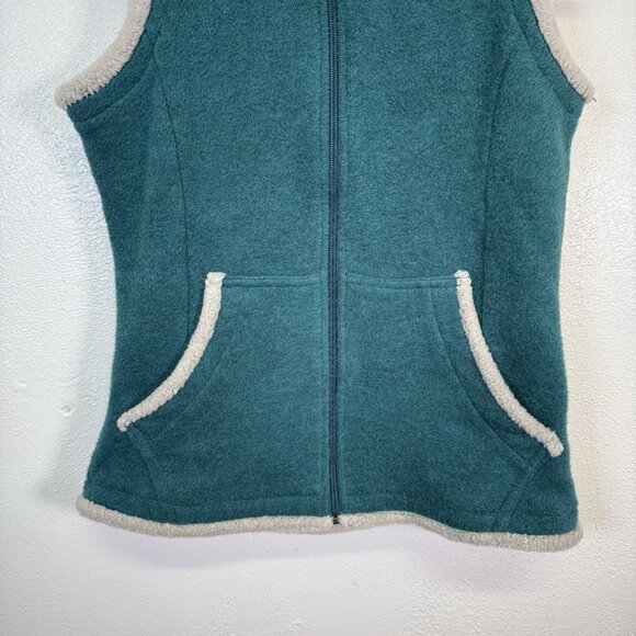 Kuhl Vest Womens Full Zip Hoodie Jacket Sleeveless Alfpaca Fleece Small Gorpcore - Picture 4 of 13